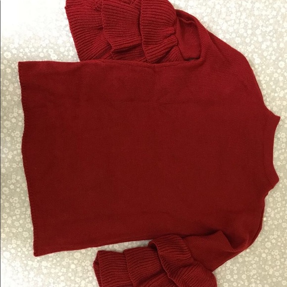 New layered ruffled sleeved jumper - Picture 3 of 4